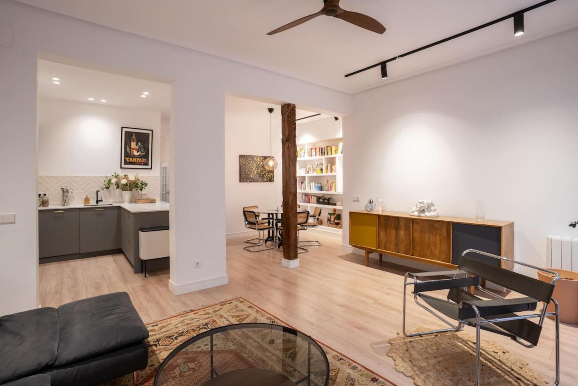 Apartamento Stylish 2 Bedroom In The Heart Of Madri